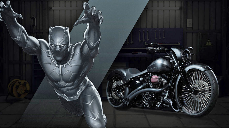 Illustration for article titled Marvel and Harley-Davidson Made a Bunch of Badass Super Hero Bikes